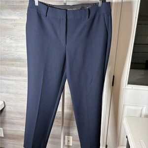 Talbots Navy Cropped Ankle Dress Pants 1082